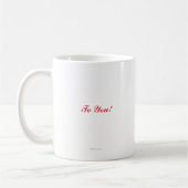 Mug Sapin de Noël Joyeux Noël à Vous (Gauche)