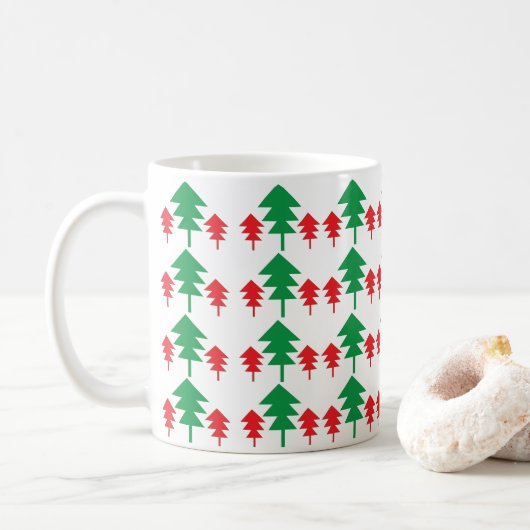Mug Sapin de Noël Mignon (Avec donut)