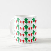 Mug Sapin de Noël Mignon (Devant gauche)