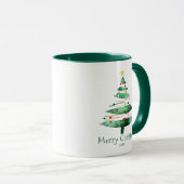 MUG SAPIN DE NOËL MODERNE (Devant droit)
