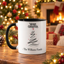 Sapin de Noël personnalisé pour la famille