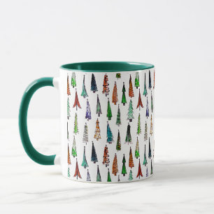 Mug sapins de Noël