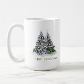 Mug Sapins de Noël élégants (Gauche)