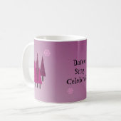 Mug Sapins de Noël Fantaisistes (Devant gauche)