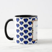 Mug Sapphire Septembre Birthstone Gemstone Art ✅ (Gauche)