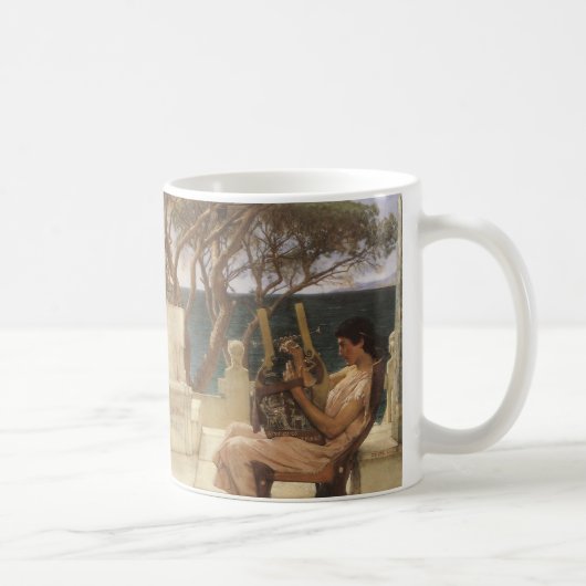 Mug Sappho et Alcaeus par Sir Lawrence Alma Tadema (Droite)