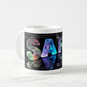 Mug Sara - la Sara nommée dans 3D s'allume (la (Devant gauche)