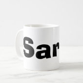 Mug Sarah (Devant gauche)