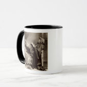 Mug Sarah Bernhardt (1844-1923) comme Hamlet dans le (Devant gauche)
