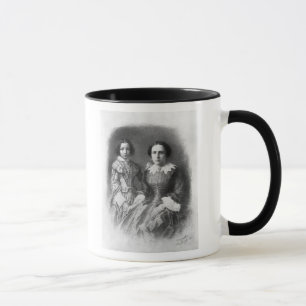 Mug Sarah Bernhardt et sa mère ?