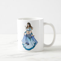 Sarah Blue Bellydancer