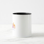 Mug Sarah Name Gift - Good Things Good Vibes (Centre)