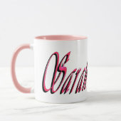 Mug Sarah, Nom, Logo, (Gauche)