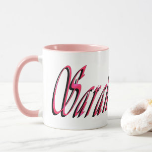 Mug Sarah, Nom, Logo,