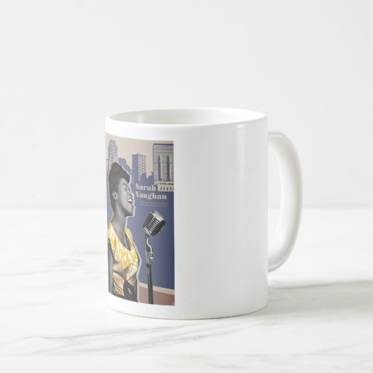 Mug Sarah Vaughan (Devant droit)