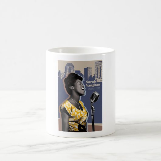Mug Sarah Vaughan (Centre)