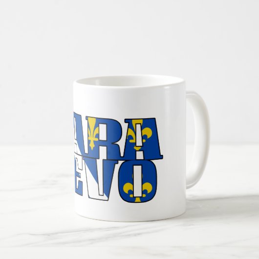 Mug Sarajevo ljiljan (Devant droit)