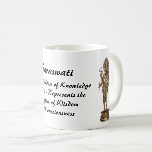 Mug Saraswati 1 (Devant droit)