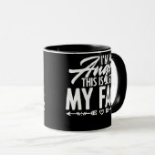 Mug Sarcasm Snarky Ironic Offensive Plaisanterie pour (Devant droit)