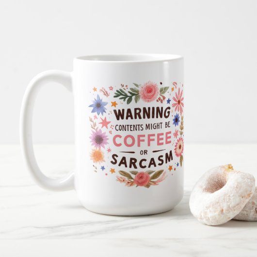 Mug Sarcasme (Avec donut)