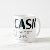 Mug Sarcasme (Devant droit)