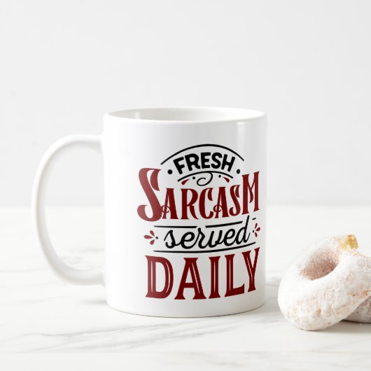 Mug Sarcasme (Avec donut)
