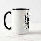 Mug Sarcasme arrosé (Gauche)
