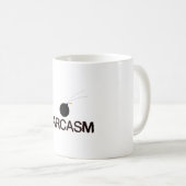 Mug Sarcasme bombardée (Devant droit)