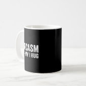Mug Sarcasme C'est comment j'embrasse Drôle Sarcastiqu (Devant gauche)