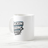 Mug Sarcasme Chargement... Veuillez patienter - Witty  (Devant gauche)
