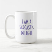 Mug Sarcasme drôle (Gauche)