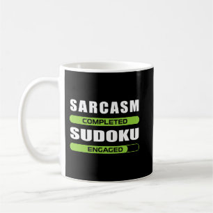 Mug Sarcasme Drôle Et Sudoku Pour Louveur De Jeu De Pu