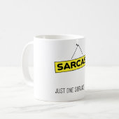 Mug Sarcasme - juste un service que j'offre (Devant gauche)