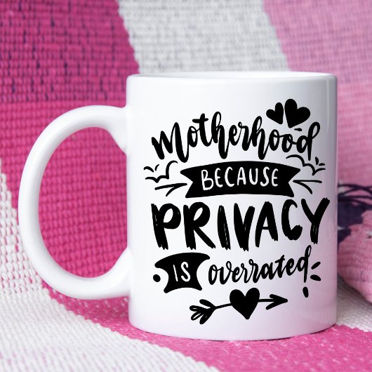 Mug Sarcasme Motherhood drôle