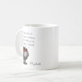 Mug Sarcasme personnalisé Drôle incrédulité Humour ave (Devant gauche)