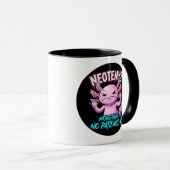 Mug Sarcastic Axolotl No Patience Funny Meme (Devant droit)