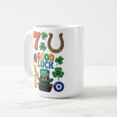 Mug Sarcastic black cat  and Lucky charms (Devant gauche)