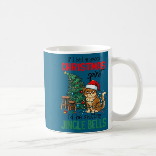 Mug Sarcastic Dog Christmas Srit Ting Jingle Bells Hum (Droite)