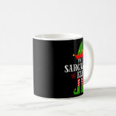 Mug Sarcastic Elf Funny Matching Family Group Christma (Devant droit)