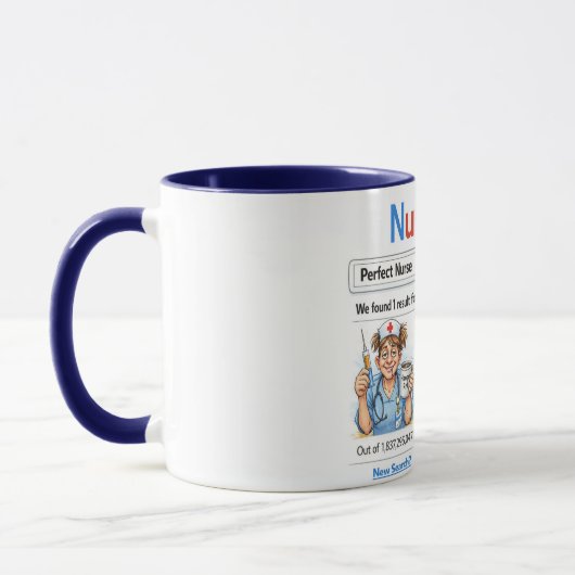 Mug Sarcastic Funny Worst Nurse (Gauche)