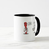 Mug Sarcastic Humor Graphic Doctor Funny Sassy Meme (Devant droit)