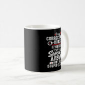Mug Sarcastique infirmière correctionnelle Cadeau RN p (Devant droit)