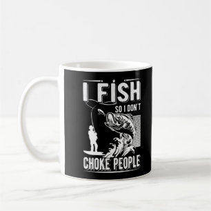 Mug Sarcastique Pêcheur Funny Poisson Sarcasme