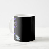 Mug Sarcoïdose Sensibilisation Tournesol éléphant Papi (Devant gauche)
