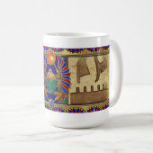 Mug Sarcophage 3D égyptien (Devant droit)