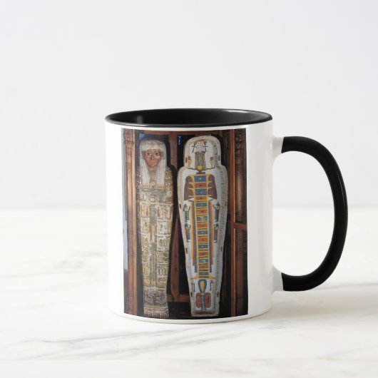 Mug Sarcophage égyptien couvert de hiéroglyphes (p (Droite)