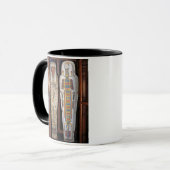 Mug Sarcophage égyptien couvert de hiéroglyphes (p (Devant gauche)