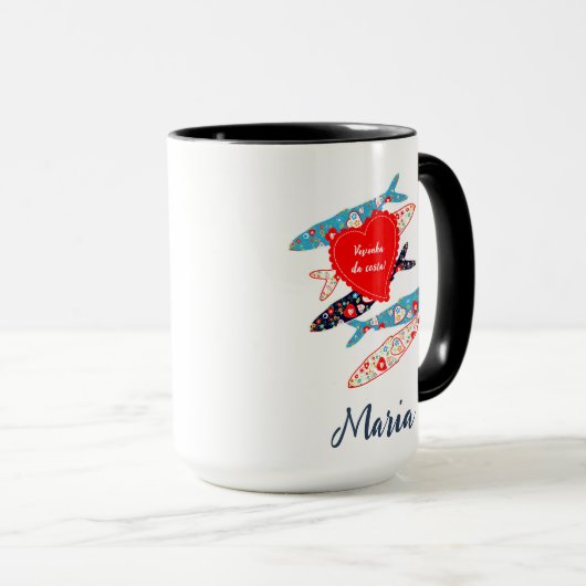 Mug Sardines portugaises (Devant droit)