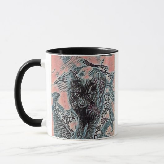 Mug Sasha c'est une bonne boule de vie (Gauche)