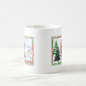 Mug Sasha Sydney Silky Dog Mouse cadeaux de vacances (Centre)